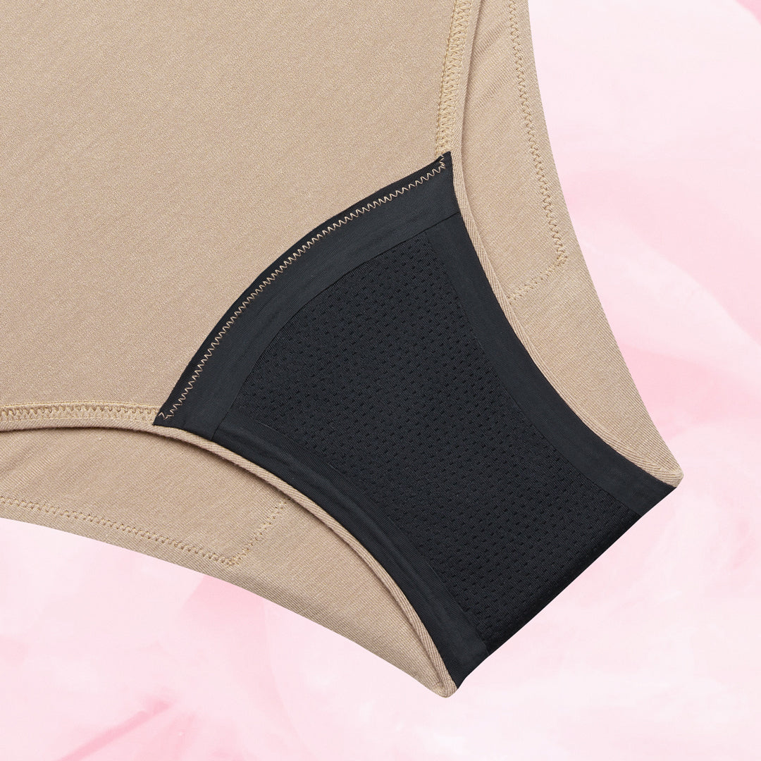 Premium Comfort Brazilian Lite Mens menstrosor med TriTech, mjuka och absorberande.