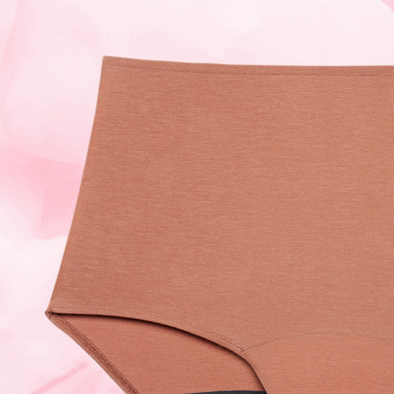 Premium Comfort High Waist Riklig Mens Menstrosor med hög midja och full täckning.