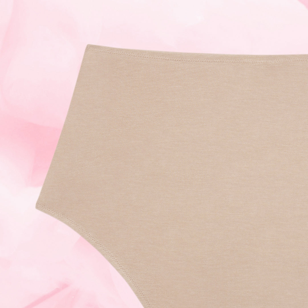 Premium Comfort High Waist Lite Mens Menstrosor med hög midja och absorberande gren.