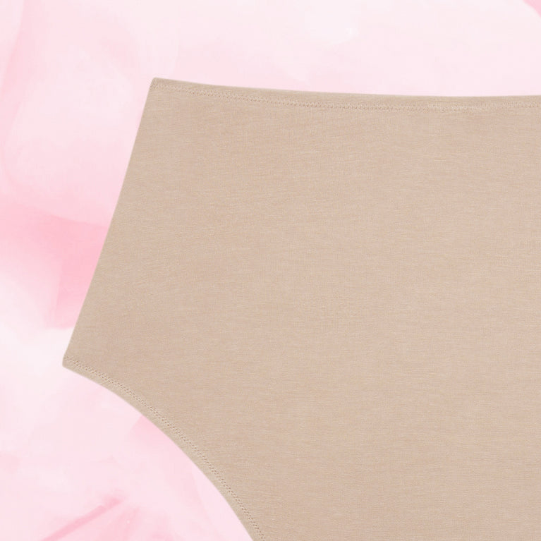 Premium Comfort High Waist Lite Mens Menstrosor med hög midja och absorberande gren.