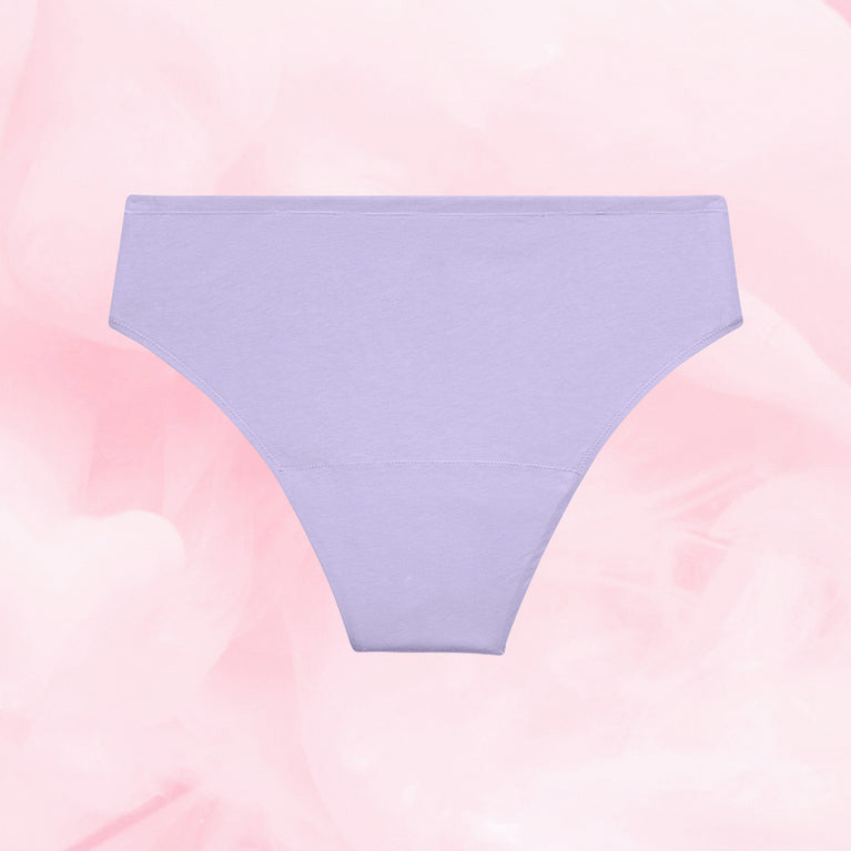 ComfortFit Essentials Brazilian Riklig Mens-trosor, supermjuka och andningsbara för rikliga mensdagar.