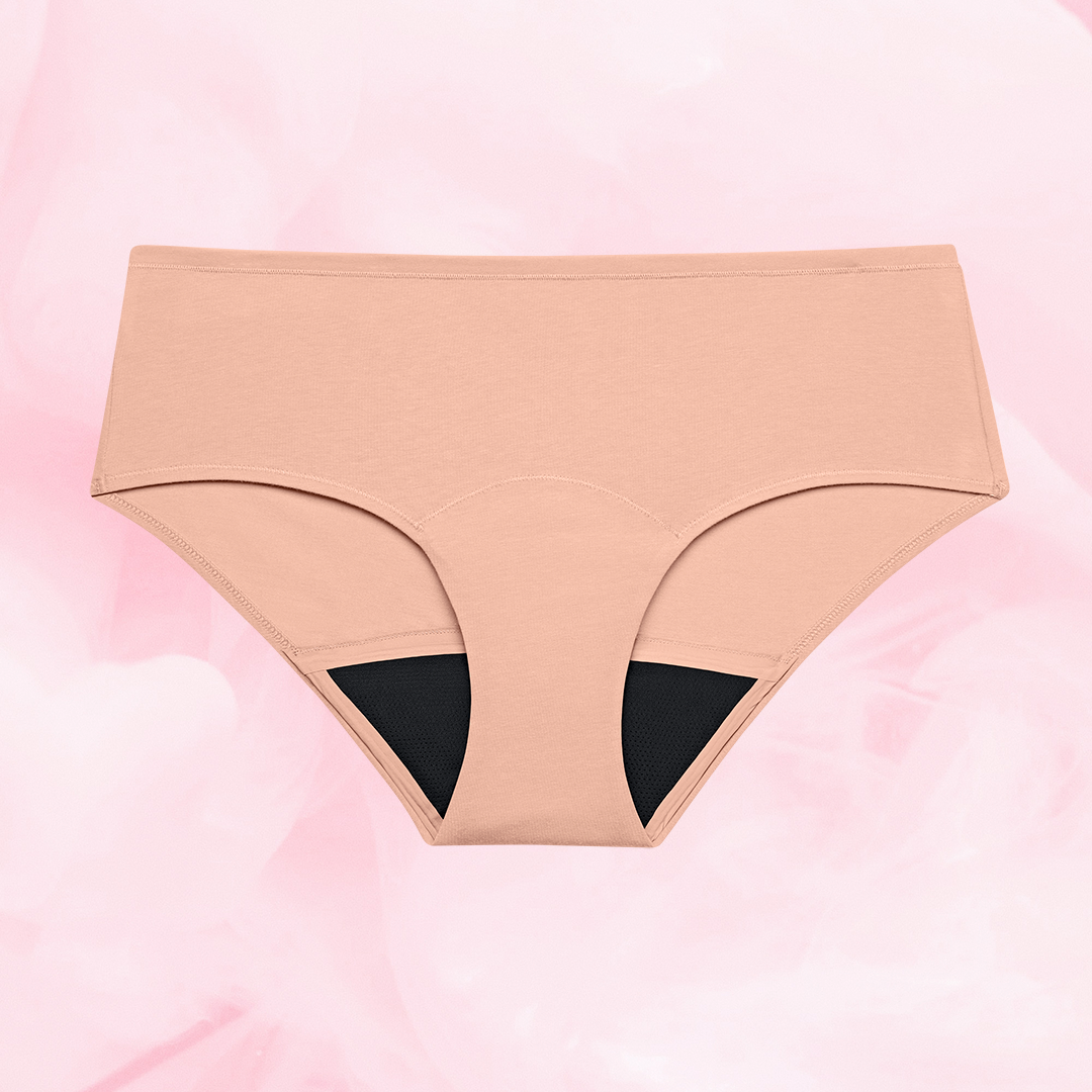 ComfortFit Essentials Hipster Riklig Mens, mjuka menstrosor med hög midja.