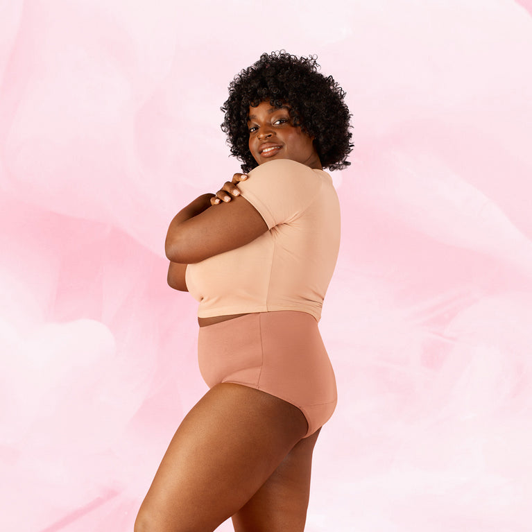 Premium Comfort High Waist Riklig Mens Menstrosor med hög midja och TriTech.