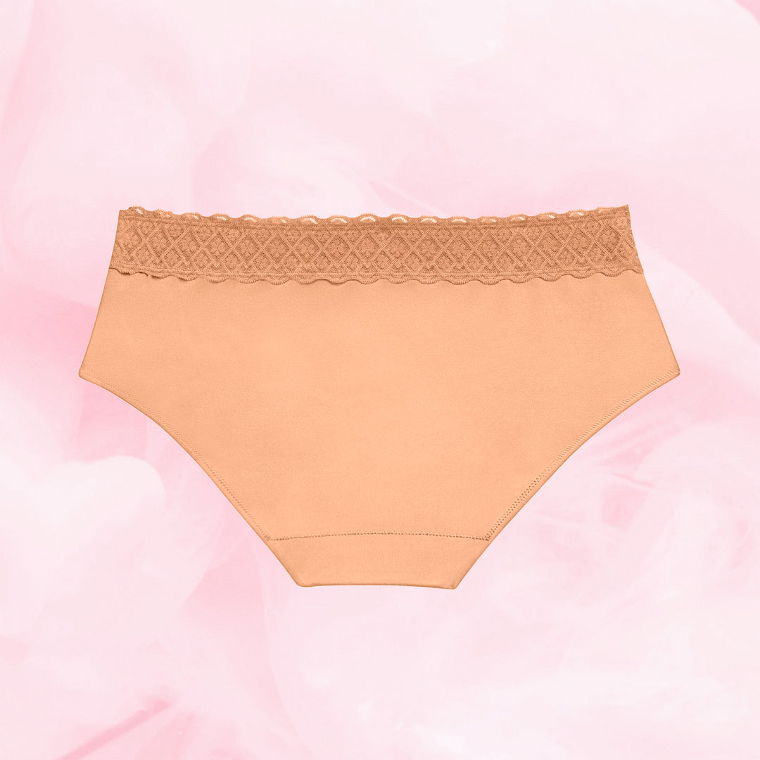 Hipster Full Lace Lite Mens Menstrosa, återanvändbara och bekväma menstrosor.