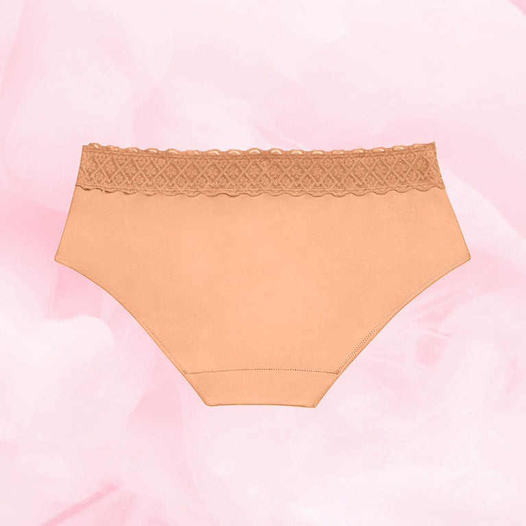 Hipster Full Lace Lite Mens Menstrosa, återanvändbara och bekväma menstrosor.