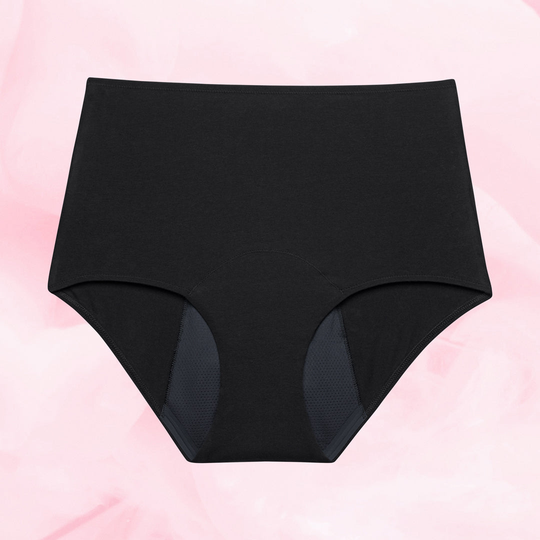 ComfortFit Sleepwear High Waist menstrosor med förlängd absorberande gren.