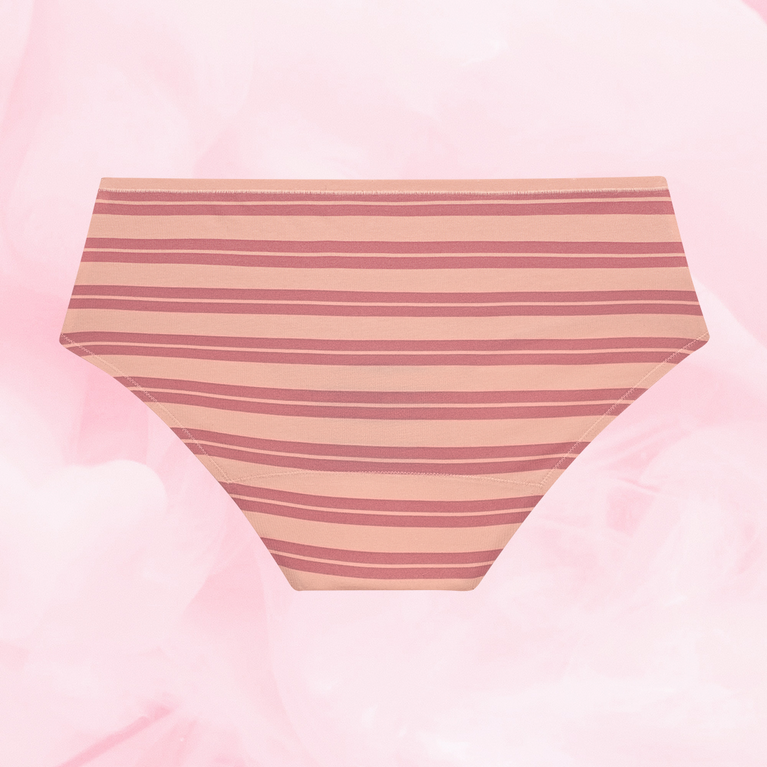 ComfortFit Essentials Hipster Måttlig Mens, supermjuka menstrosor med hög midja.