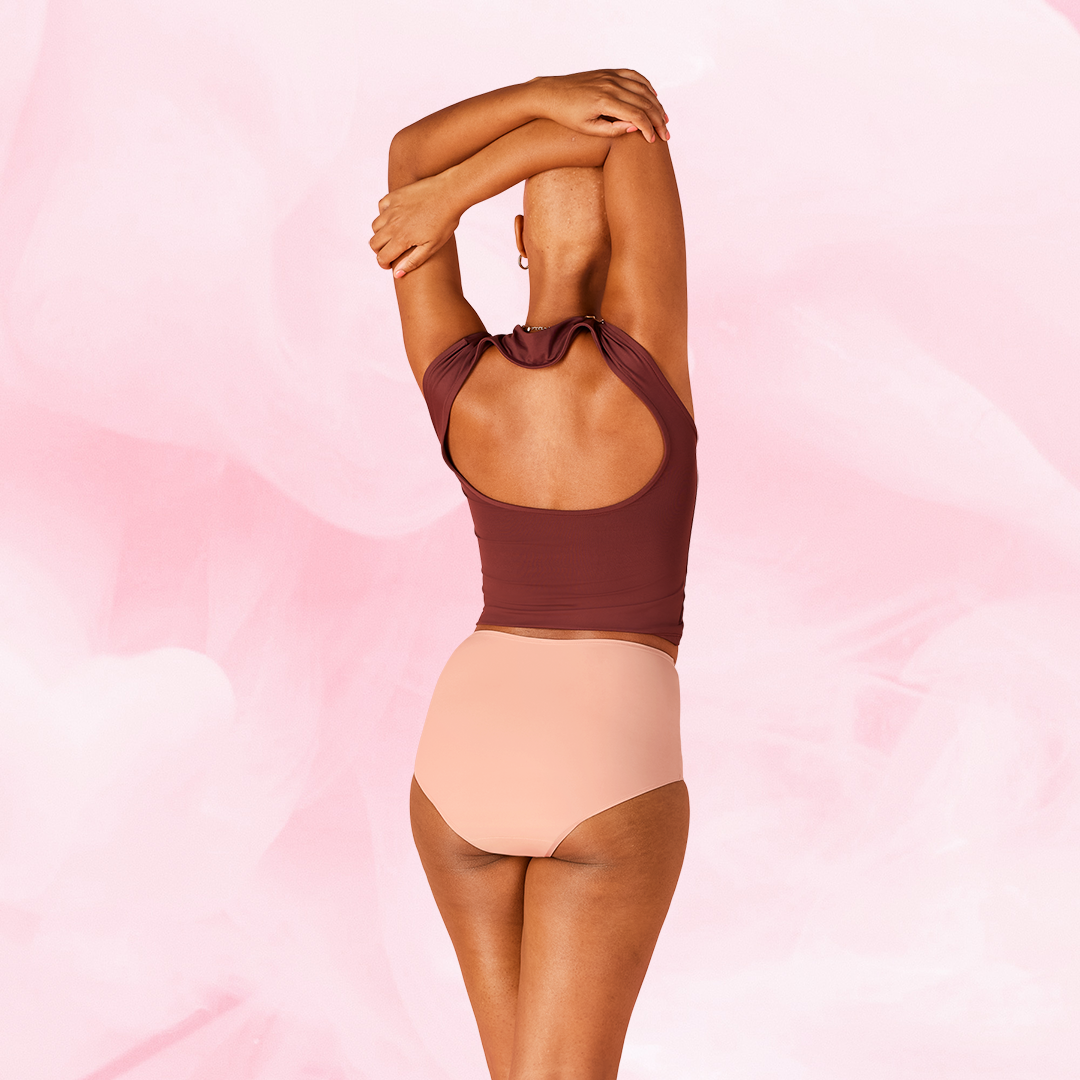 ComfortFit High Waist Riklig Mens menstrosor med hög midja och TriTech.