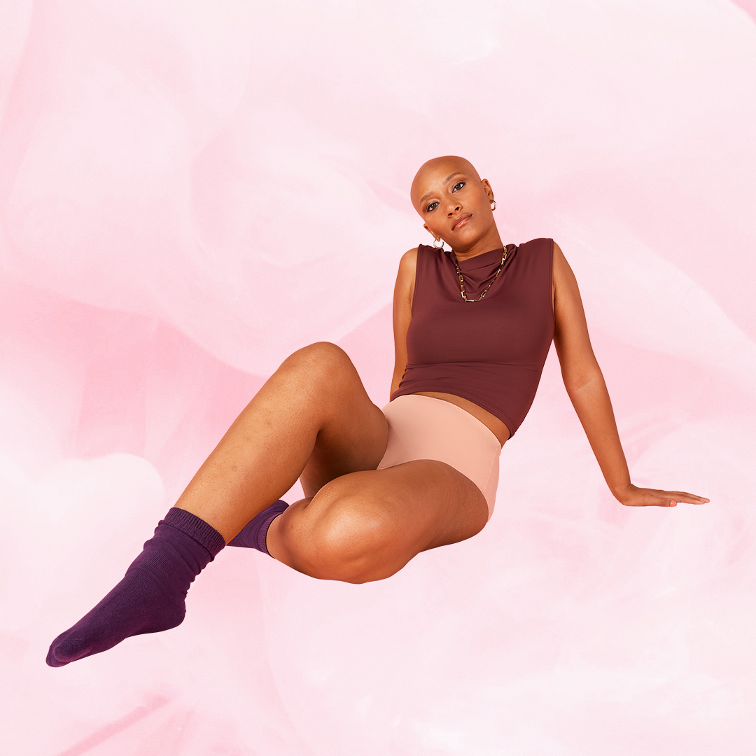 ComfortFit High Waist Måttlig Mens, högmidjad menstrosa med ComfortFit och TriTech.