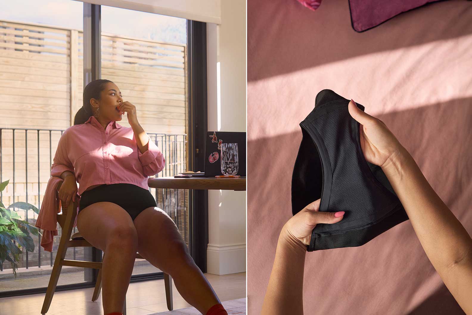 Så använder du menstrosor