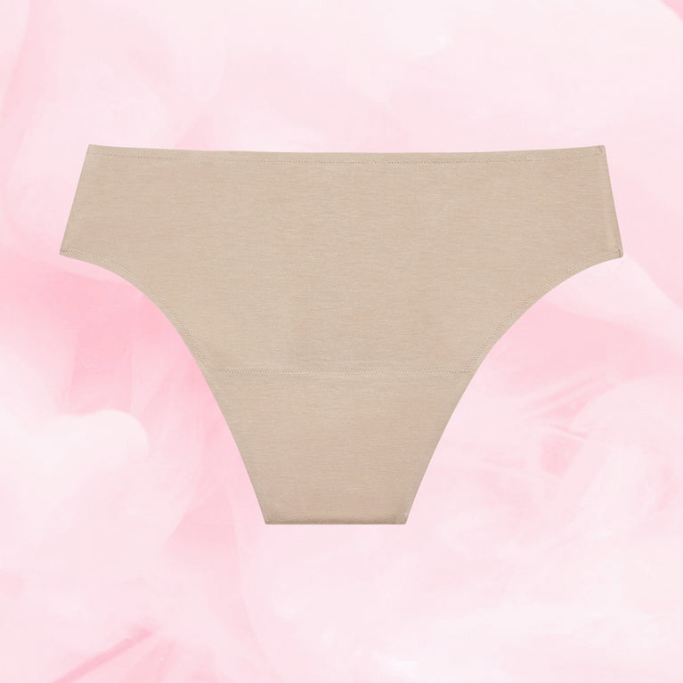 Premium Comfort Brazilian Måttlig Mens Menstrosor med TriTech för upp till 12 timmars skydd.
