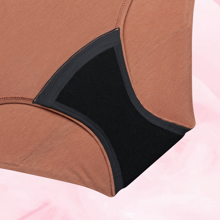 Premium Comfort High Waist Måttlig Mens Menstrosor, supermjuka med hög midja.
