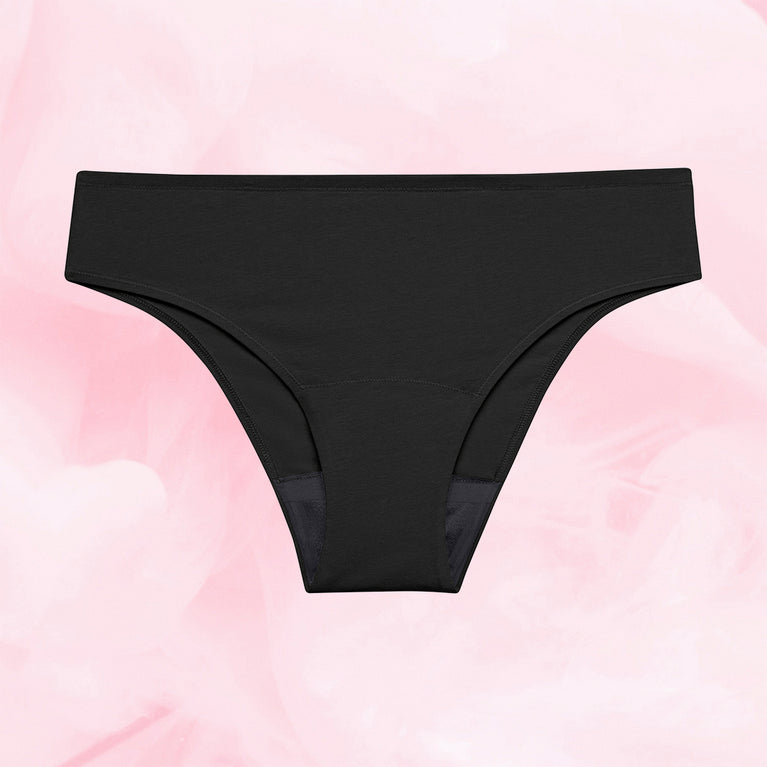 ComfortFit Essentials Brazilian Lite Mens trosor för lätt mens, bekväm passform.