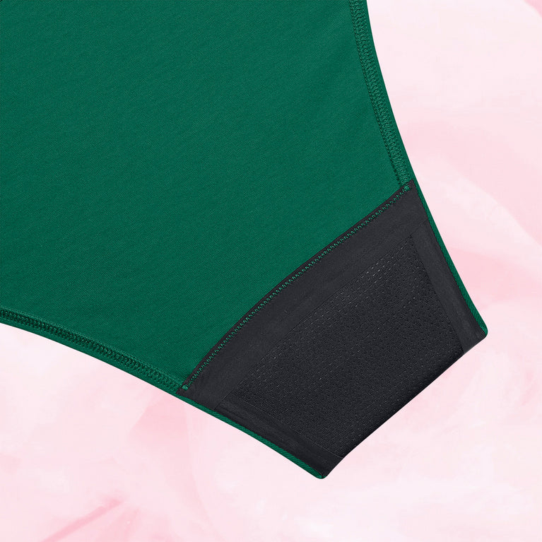 ComfortFit Essentials Brazilian Lite Mens, supermjuka menstrosor med hög midja.