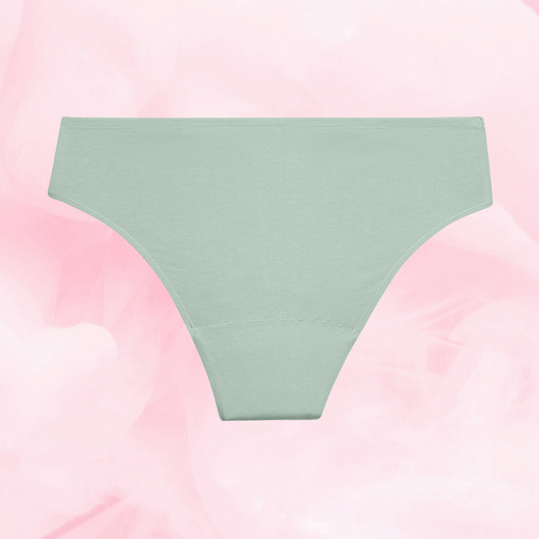 ComfortFit Essentials Brazilian Måttlig Mens trosor, ekologisk bomull, återvunnen polyamid.