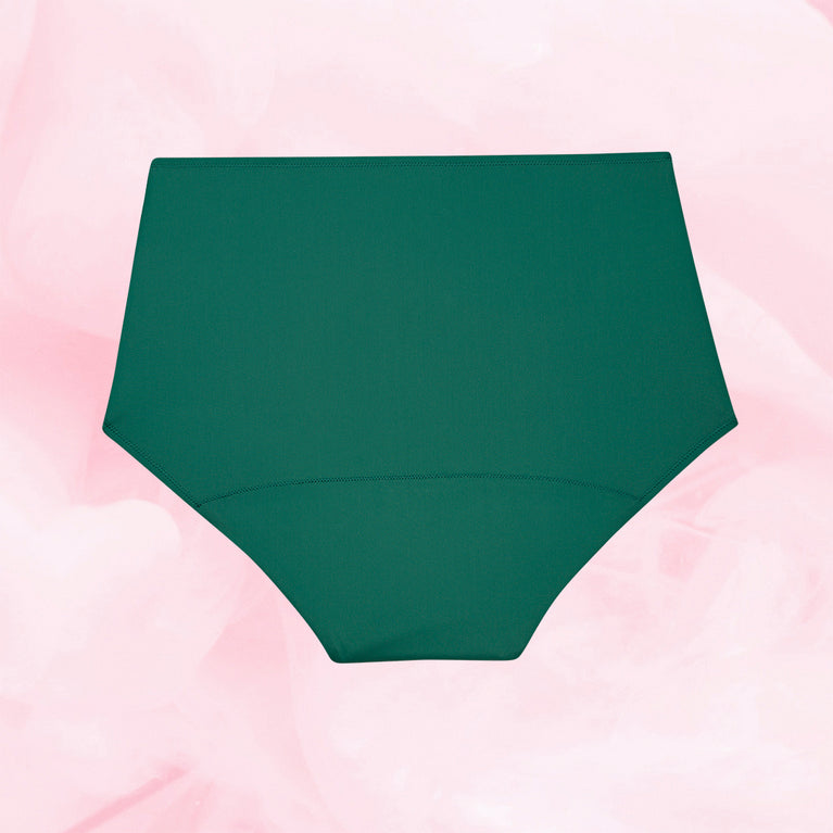 High Waist Riklig Mens Menstrosa med hög midja, absorberande och hållbar design.