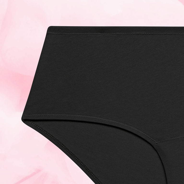 ComfortFit Essentials Hipster Lite Mens i ekologisk bomull med hög midja.