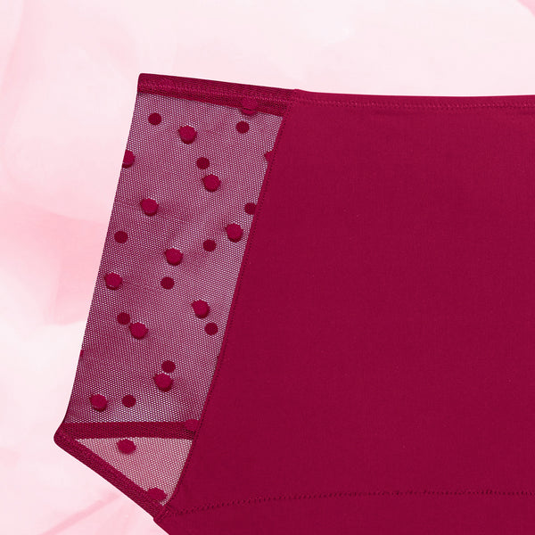 High Waist Dots Riklig Mens Menstrosa