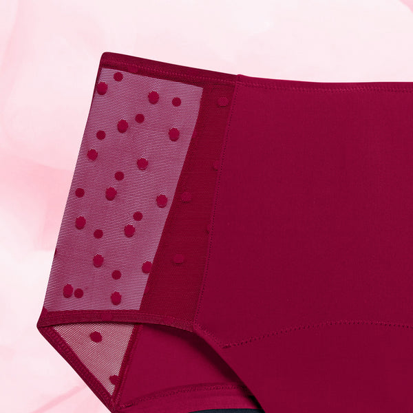 High Waist Dots Riklig Mens Menstrosa