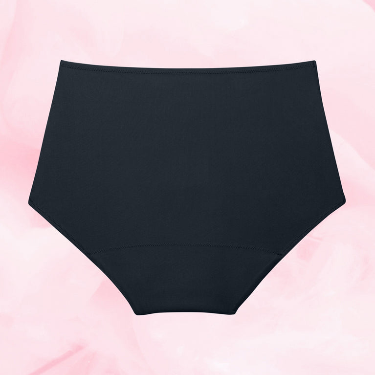 High Waist Multifluid Menstrosa med hög midja och spetsdetalj.