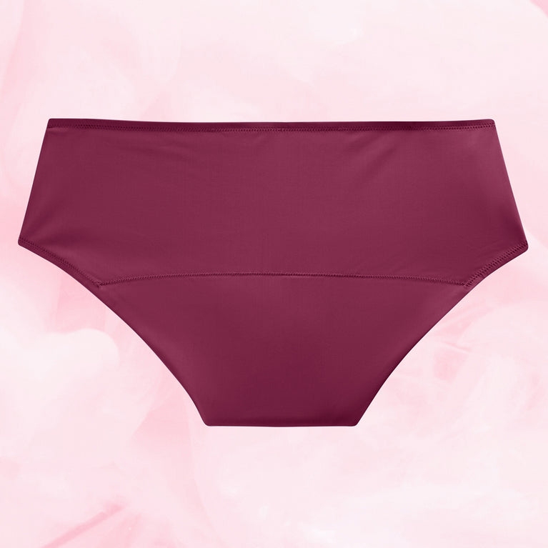 Hipster Side Lace Måttlig Mens Menstrosa med spetsdetaljer, trendig och återanvändbar.
