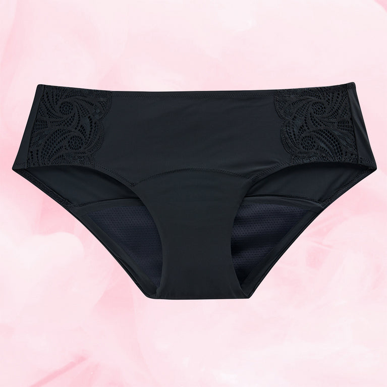 Hipster Side Lace Riklig Mens Menstrosa med spetsdetaljer och lågmidja.