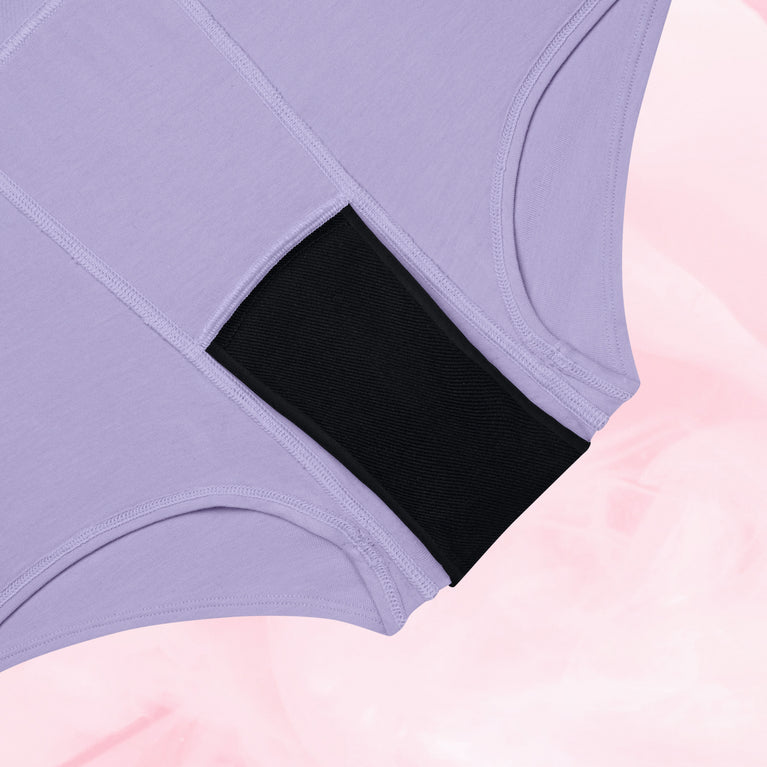 Teens Boxer Måttlig Mens med absorberande panel.