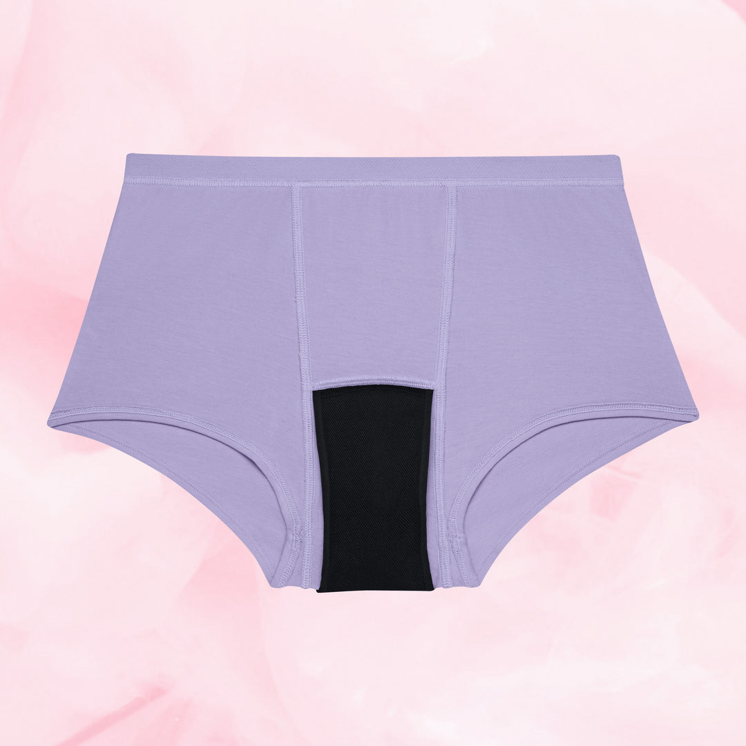 Teens Boxer Måttlig Mens med svart absorberande grenpanel.