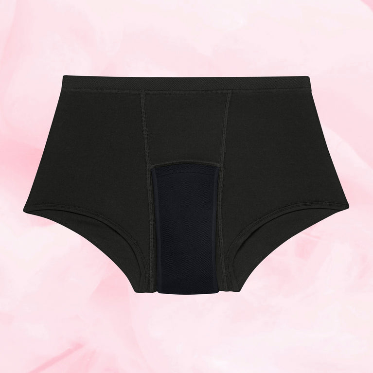 Teens Sleepwear Boxer (3 pack) För Natten, svarta högmidjade skyddsunderkläder.
