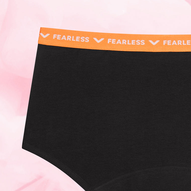 Teen Brief Måttlig Mens Menstrosa, tvättbar och absorberande för tonåringars mens.