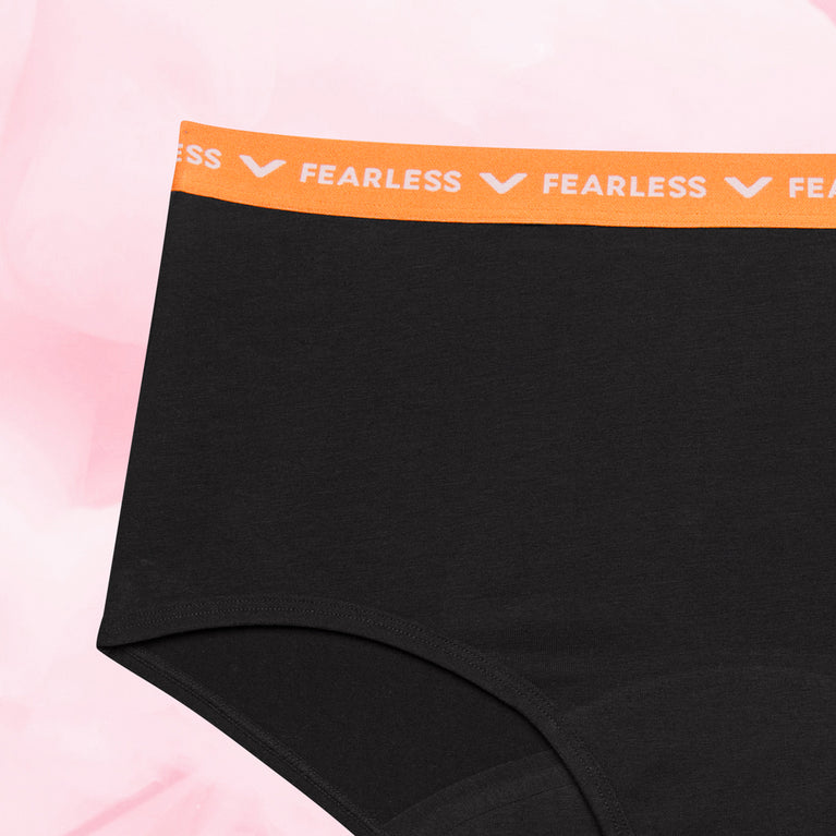 Teen Brief Måttlig Mens Menstrosa från Libresse, tvättbara och absorberande.
