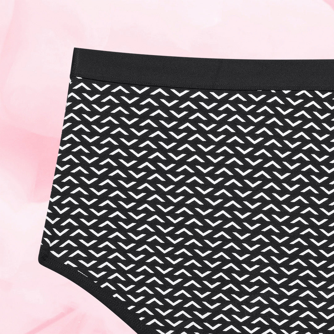 Teen Brief Riklig Mens Menstrosa