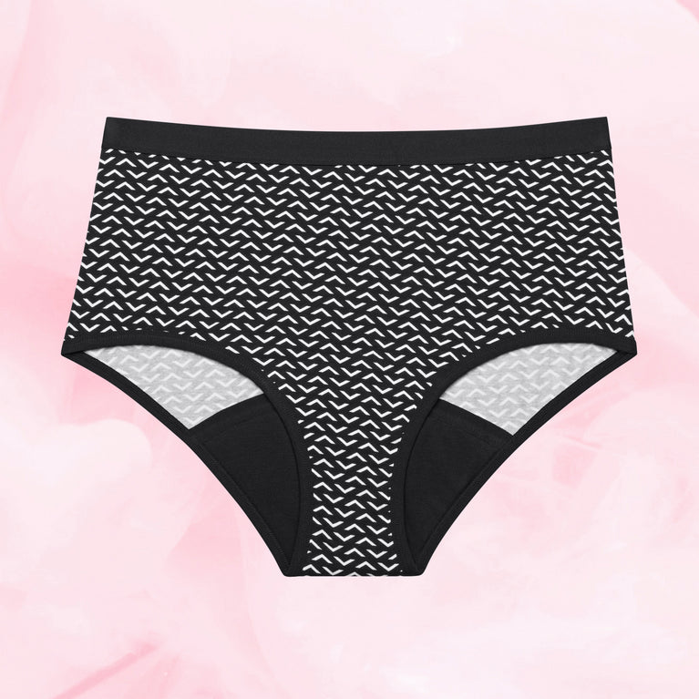 Teen Brief Riklig Mens Menstrosa, tvättbar och absorberande med ekologisk bomull.