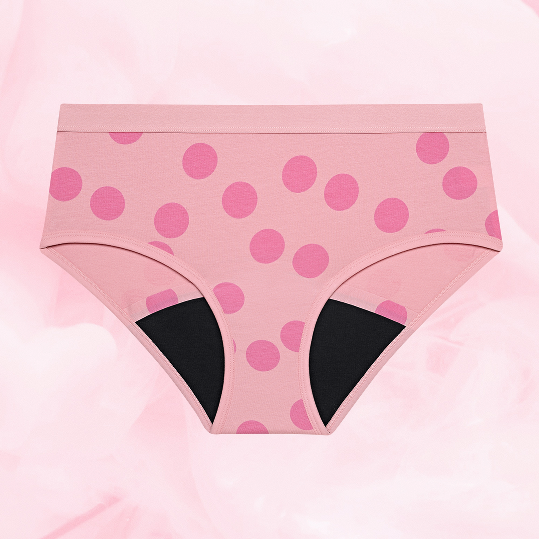 Teen Hipster Print Måttlig Mens (3-Pack) Menstrosor