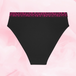 ComfortFit High Leg Lite Mens trosor med fuchsia resår, BLOODY LOVELY.