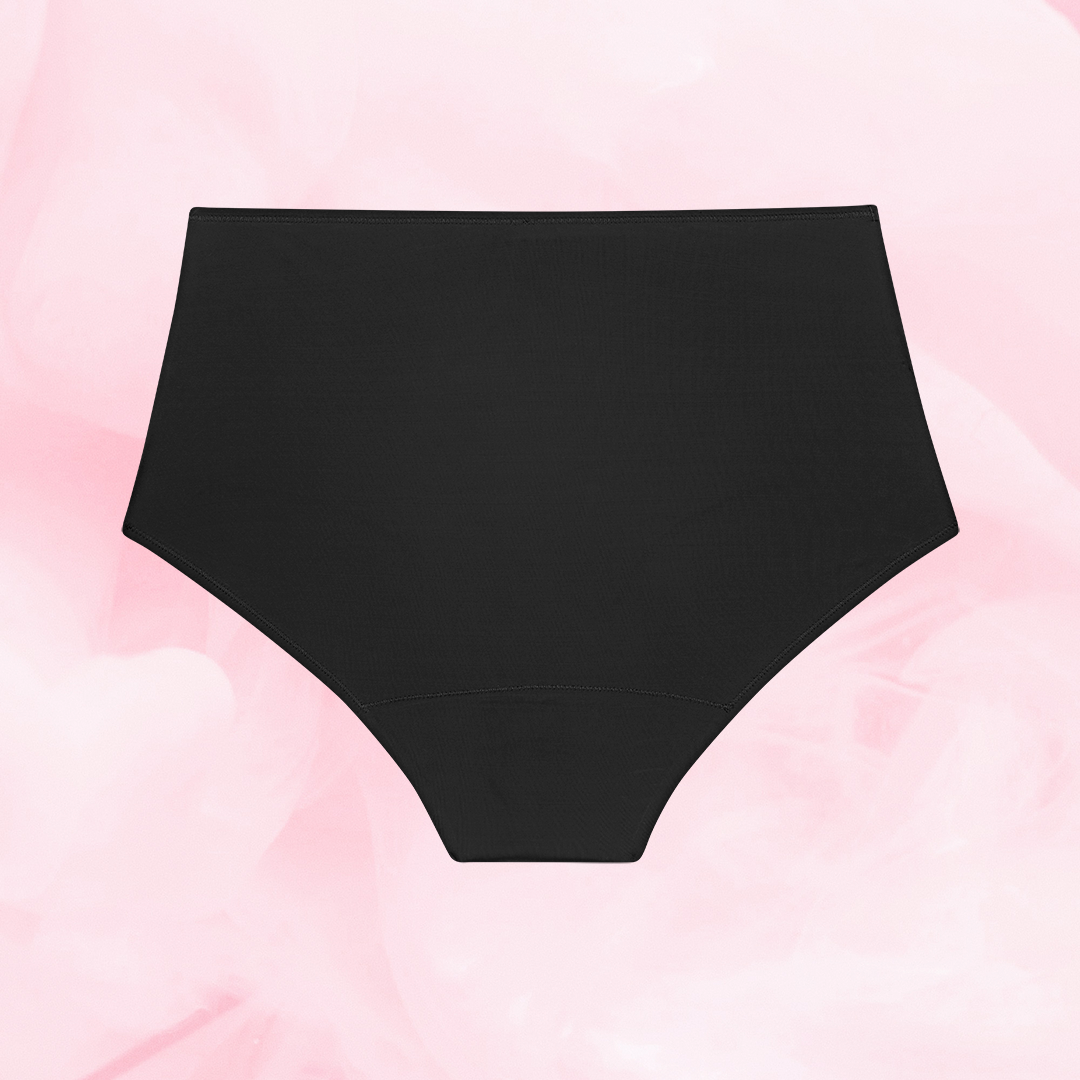 ComfortFit High Waist Måttlig Mens, Oeko-TEX®-certifierad menstrosa med hög midja.