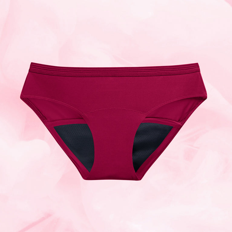 Set med Våra Bikini-menstrosor: Back to Basics Set.