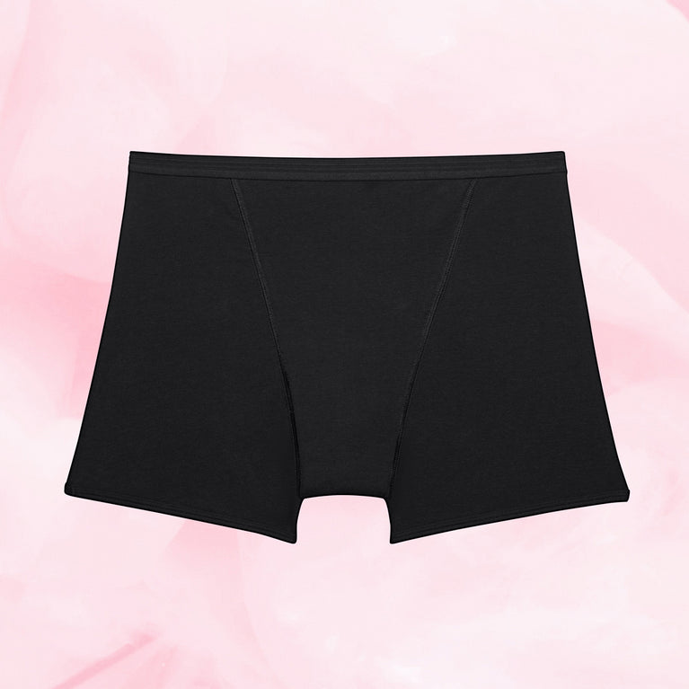 Sleepwear Boxer Menstrosor med förlängd gren för nattskydd.