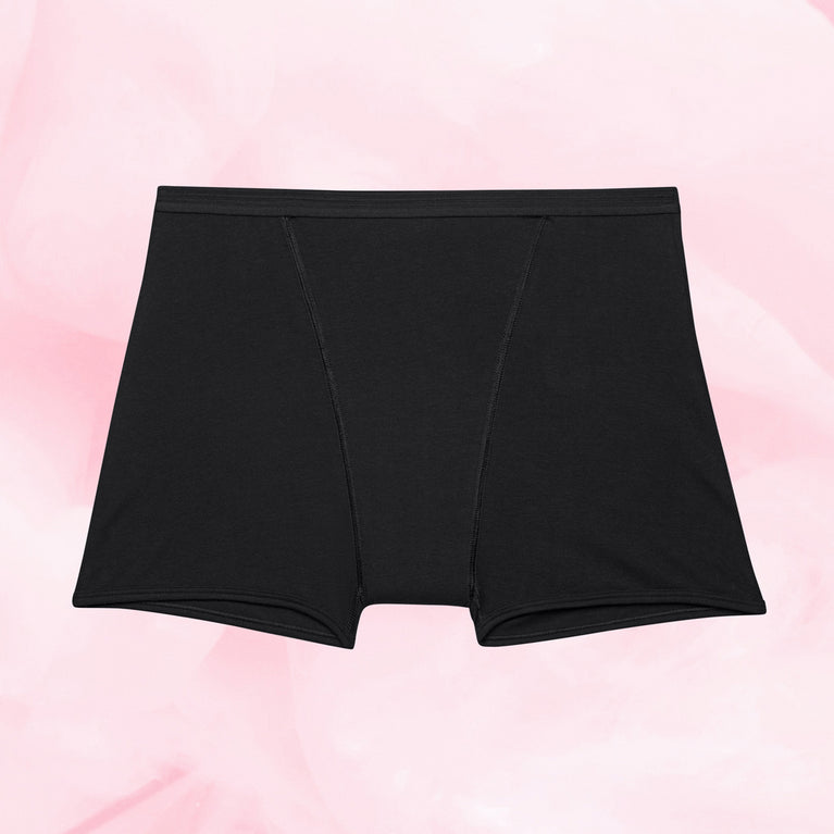 ComfortFit Sleepwear Boxer menstrosor med förlängd absorberande gren.
