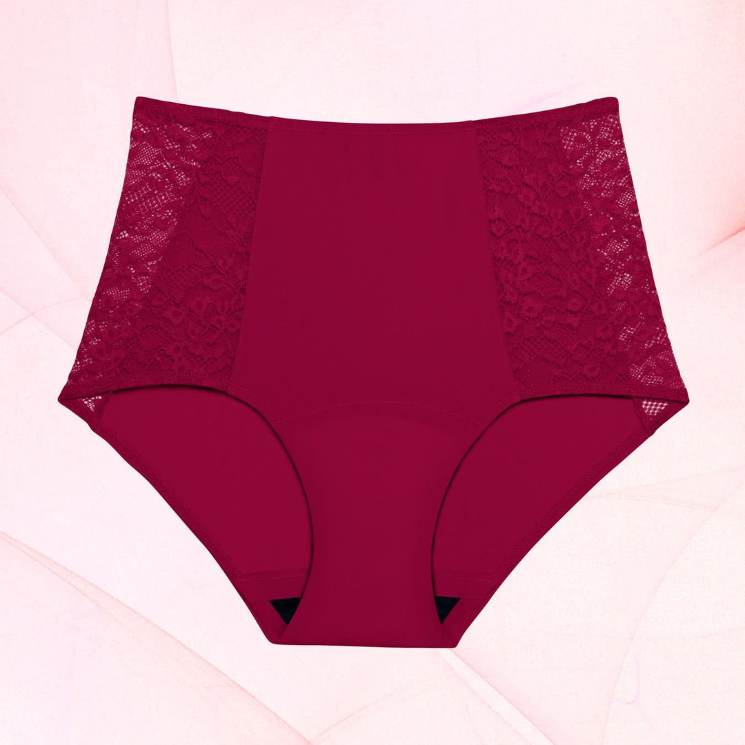 Period Underwear
      Mittemellan menshigh-waist-floral-moderate